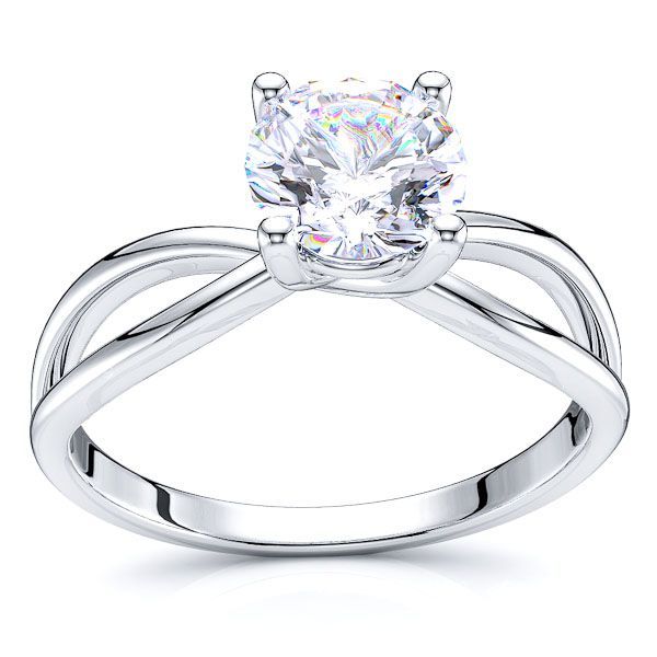 Seattle Infinity Solitaire Engagement Ring