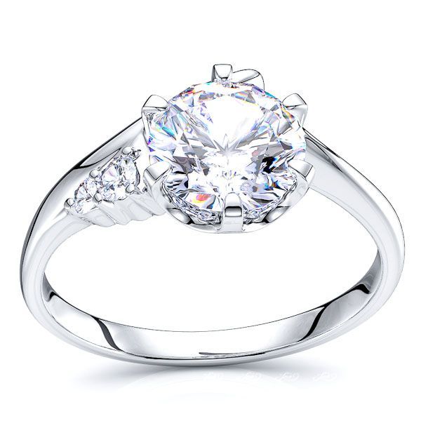 Tampa Sidestone Engagement Ring