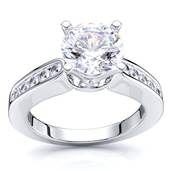 Irving Sidestone Engagement Ring