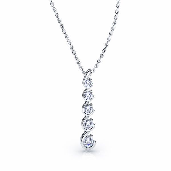 Aldonza Diamond Journey Pendant
