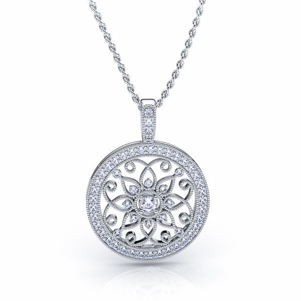 Emiliana Fancy Circle Pendant