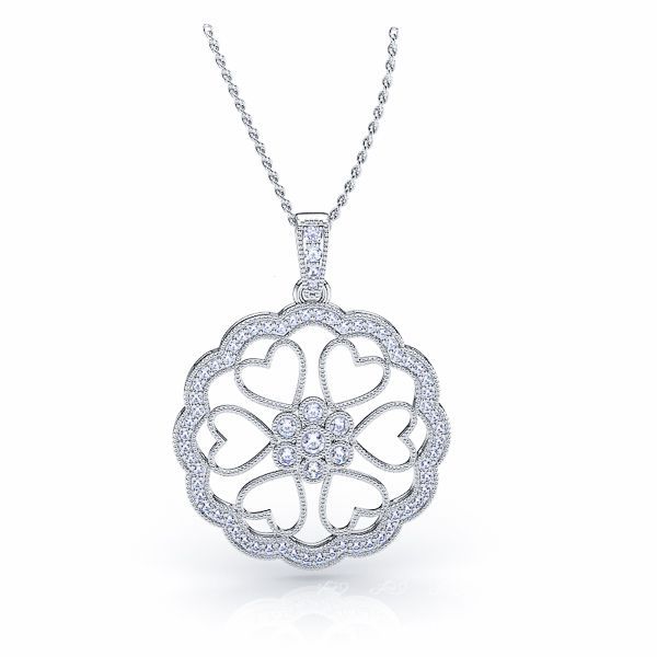 Eugenia Fancy Circle Pendant