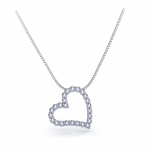 Raymonde Diamond Heart Pendant