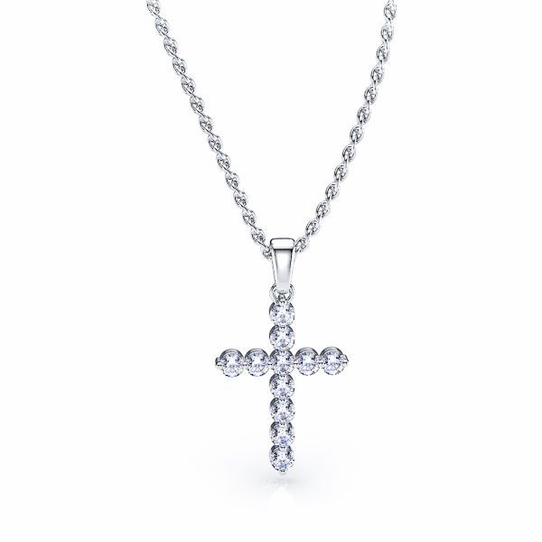 Azucena Religious CrossPendant