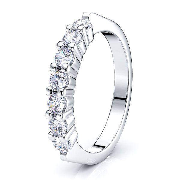 Vincenza Prong Set Women Anniversary Wedding Band