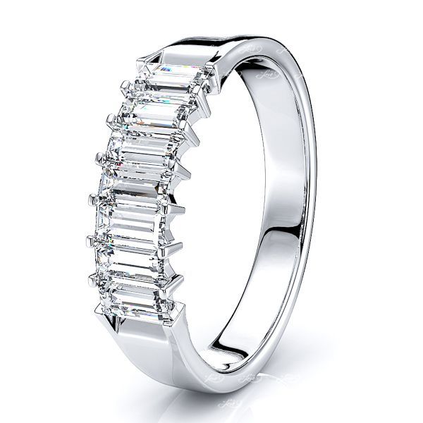 Grazia Prong Set Women Anniversary Wedding Band