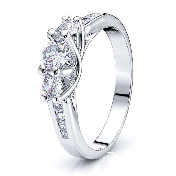 Igraine Prong Set Women Anniversary Wedding Ring