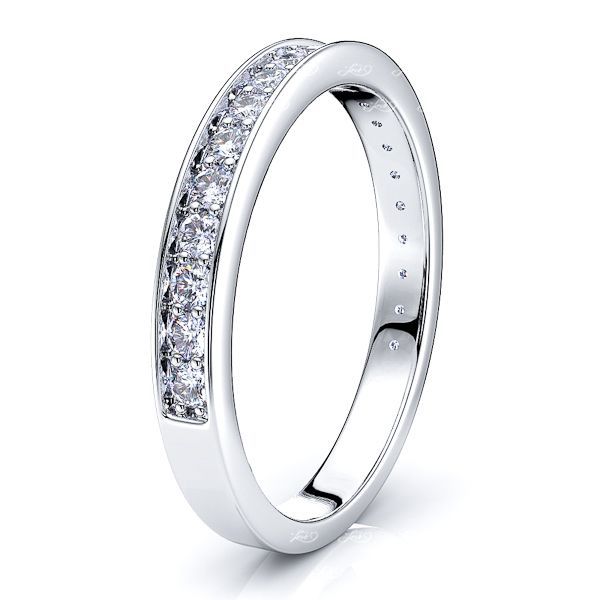 Macaria Pave Women Anniversary Wedding Band