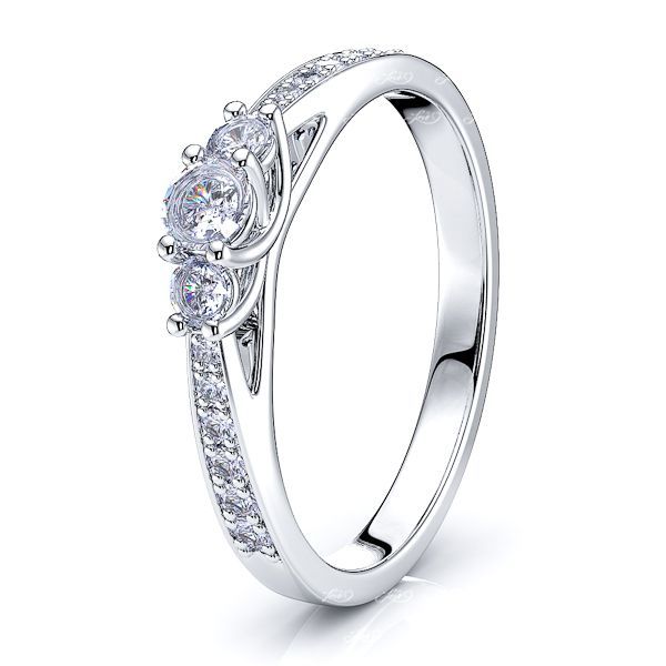 Charline Pave Set Women Anniversary Wedding Ring