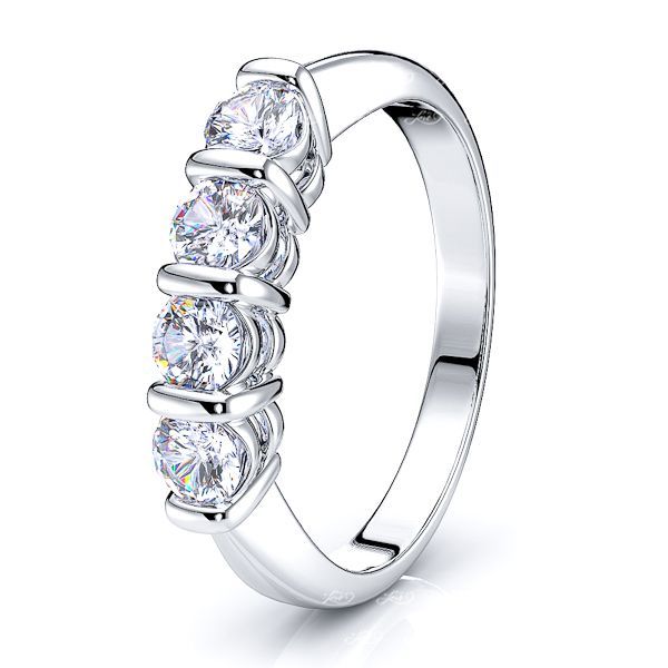 Romola Bar Set Women Anniversary Wedding Band