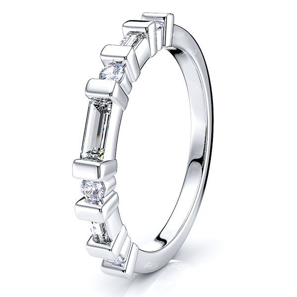 Iseult Diamond Women Anniversary Wedding Ring