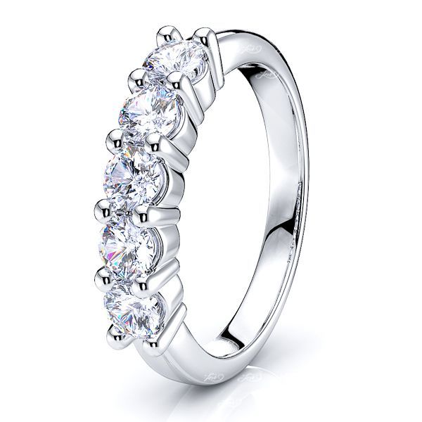 Maria Prong Set Women Anniversary Wedding Ring