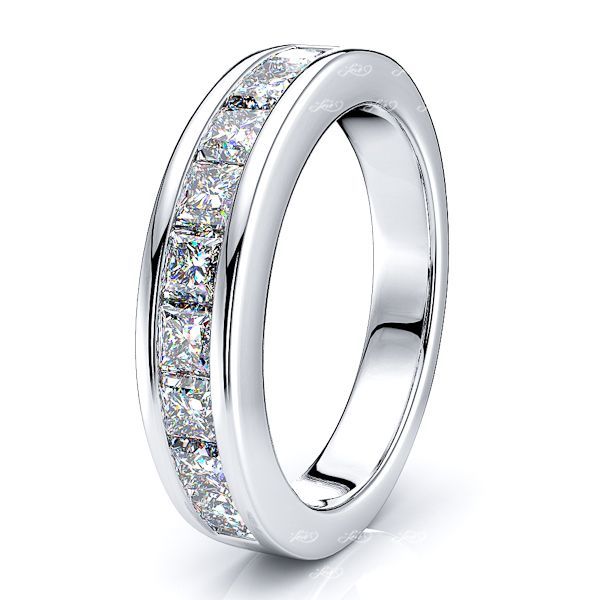 Mariangela Channel Set Women Anniversary Wedding Ring
