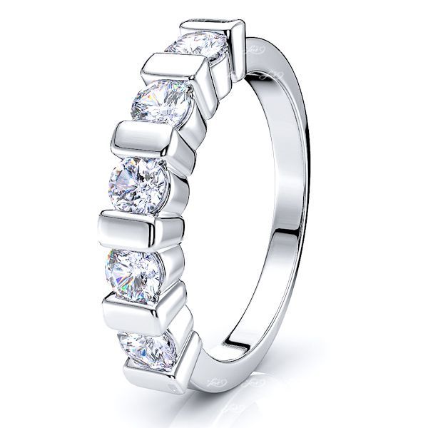 Sidonie Diamond Women Anniversary Wedding Band