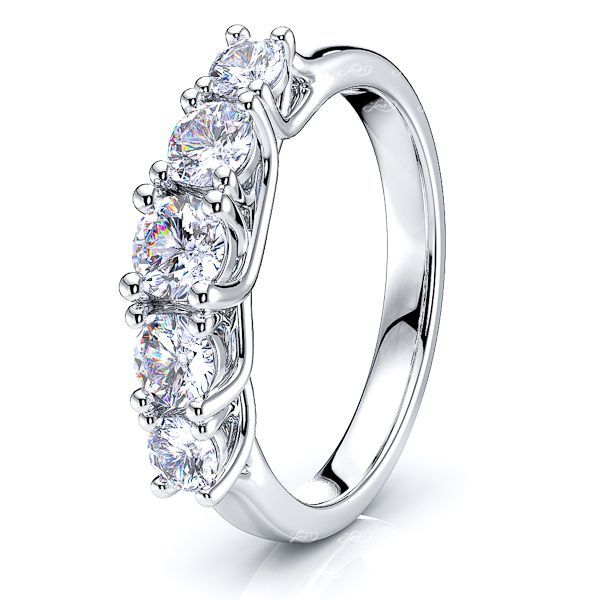 Estelle Prong Set Women Anniversary Wedding Ring