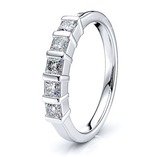 Rosalva Bar Set Women Anniversary Wedding Ring