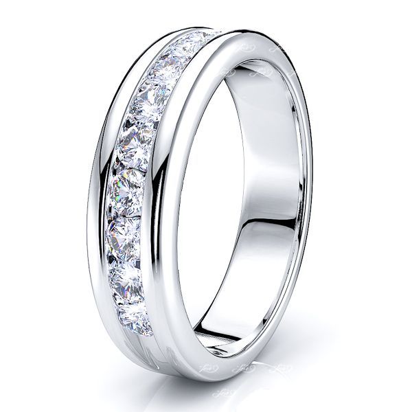 Carlotta Channel Set Women Anniversary Wedding Ring