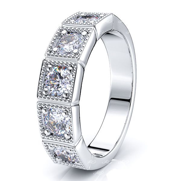 Alienor Ana Women Anniversary Wedding Ring