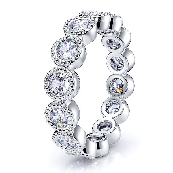 Lyssa Diamond Women Eternity Wedding Band