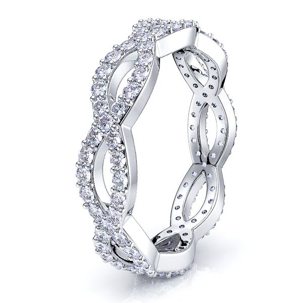 Maia Diamond Women Eternity Wedding Band