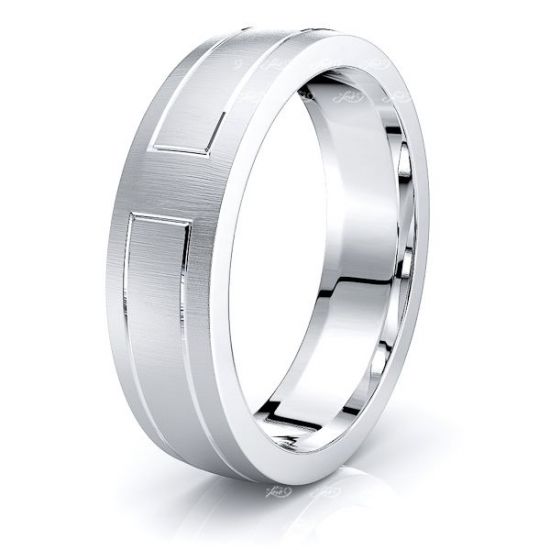 Xanthe Solid 6mm Mens Wedding Band
