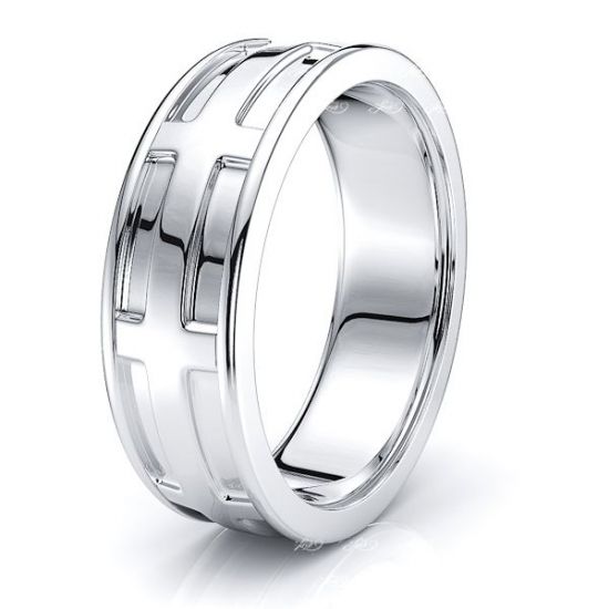 Tamsin Solid 7mm Mens Wedding Ring