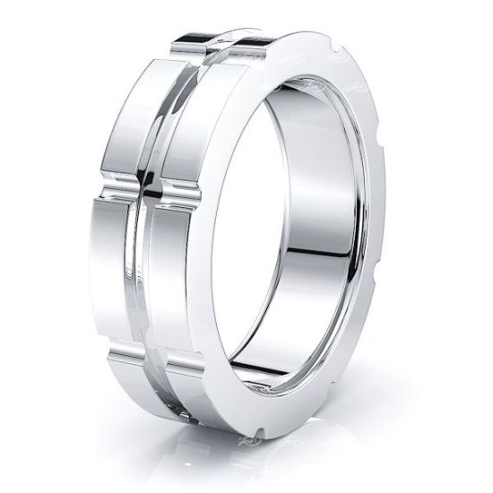 Mavis Solid 6mm Mens Wedding Ring