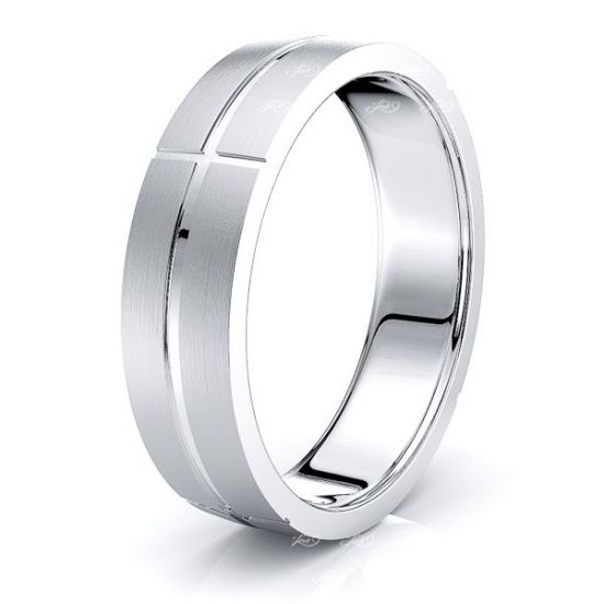 Auden Solid 6mm Mens Wedding Ring