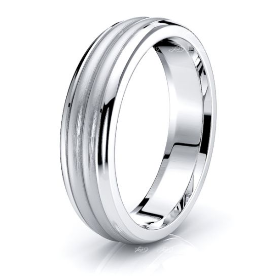 Lucian Solid 5mm Mens Wedding Band