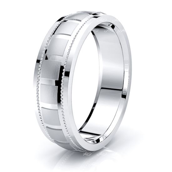 Judah Solid 6mm Mens Wedding Ring