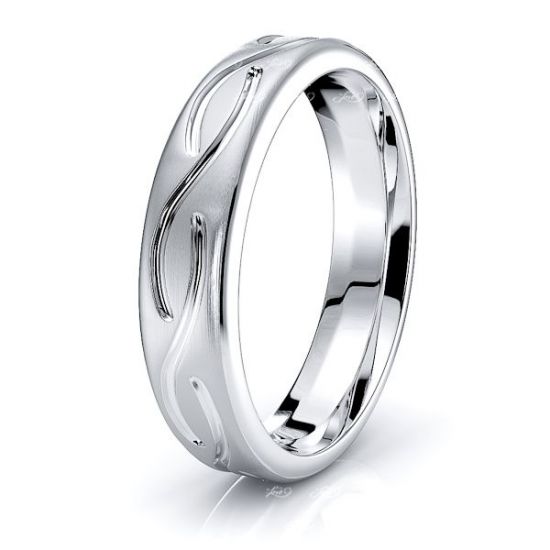 Oran Celtic Knot Mens Wedding Ring