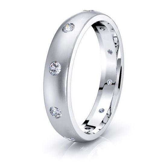 Clara Mens Diamond Wedding Ring