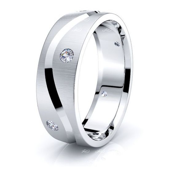 Ada Mens Diamond Wedding Ring