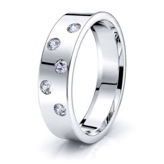 Pearl Women Diamond Wedding Ring