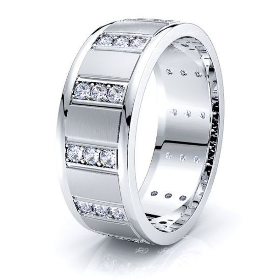 Delilah Mens Diamond Wedding Ring