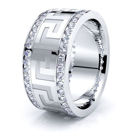 Hannah Mens Diamond Wedding Ring