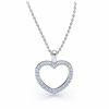 Fina Diamond Heart Pendant