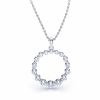 Annalisa Diamond Circle Pendant