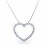 Crocetta Diamond Heart Pendant