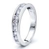 Jeanette Channel Set Women Anniversary Wedding Ring
