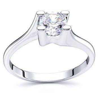 Boston Solitaire Engagement Ring