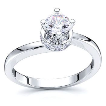 Memphis Solitaire Engagement Ring