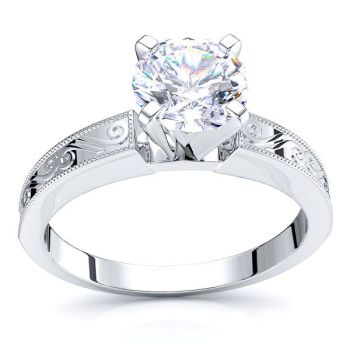Solitaire Louisville Antique Engagement Ring