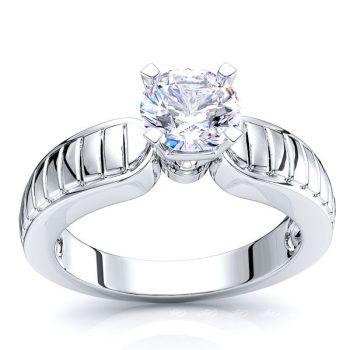 Solitaire Chicago Engagement Ring