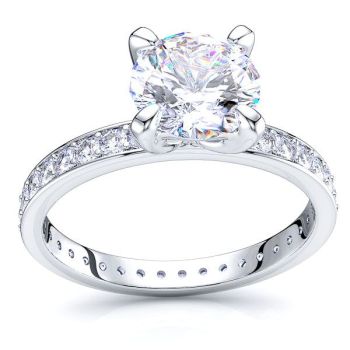 Washington Pave Set Engagement Ring