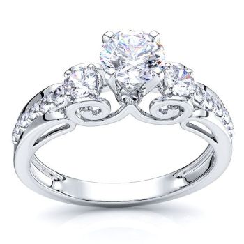 New Brunswick Pave Set Engagement Ring