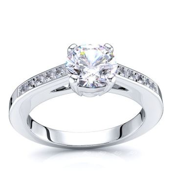 Regina Pave Set Engagement Ring