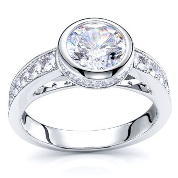 St. John Pave Set Engagement Ring