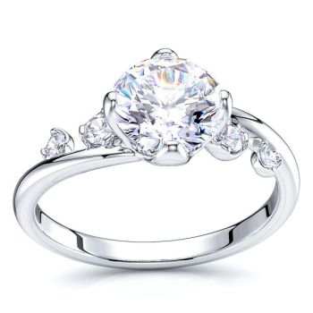 Ontorio Sidestone Engagement Ring
