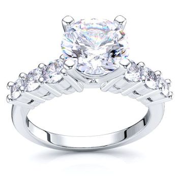 Scottsdale Sidestone Engagement Ring